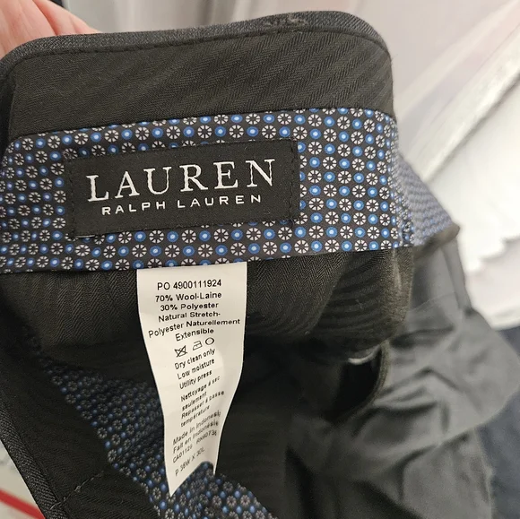 Suit Ralph Lauren Dark Gray
